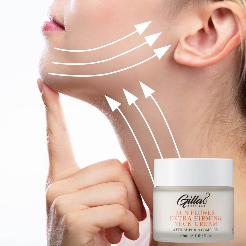  Gilla8 Sun Flower Extra Firming Neck Cream 50ml 